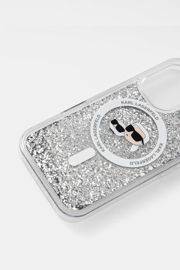 Чохол на телефон Karl Lagerfeld iPhone 16 6.1 колір прозорий фото 2