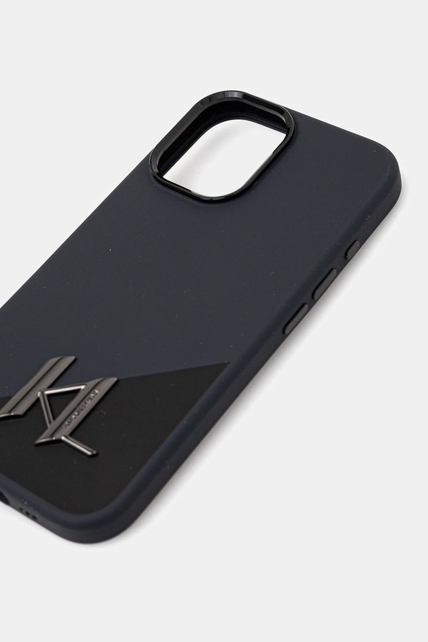 Чохол на телефон Karl Lagerfeld iPhone 16 6.1 колір чорний