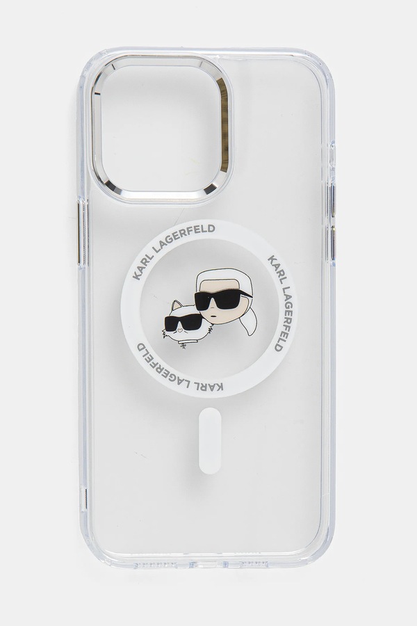 Чохол на телефон Karl Lagerfeld iPhone 15 Pro Max 6.7 колір прозорий фото 2