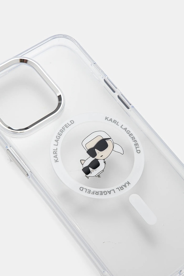 Чохол на телефон Karl Lagerfeld iPhone 15 Pro Max 6.7 колір прозорий