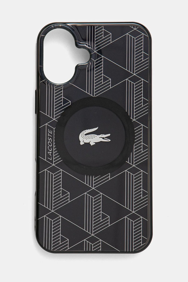 Чохол на телефон Lacoste iPhone 16 Plus 6.7 колір чорний фото 2