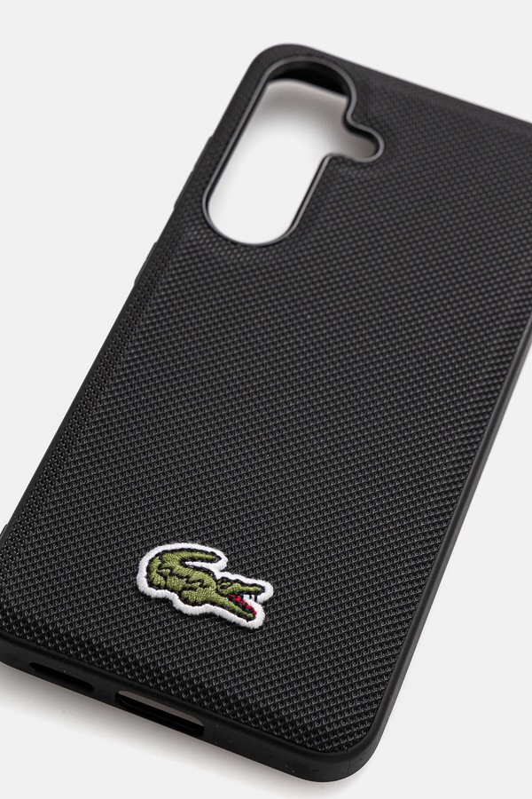 Чохол на телефон Lacoste Samsung Galaxy S25 колір чорний