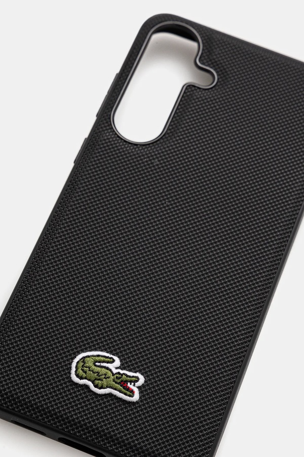 Чохол на телефон Lacoste Samsung Galaxy S25+ колір чорний