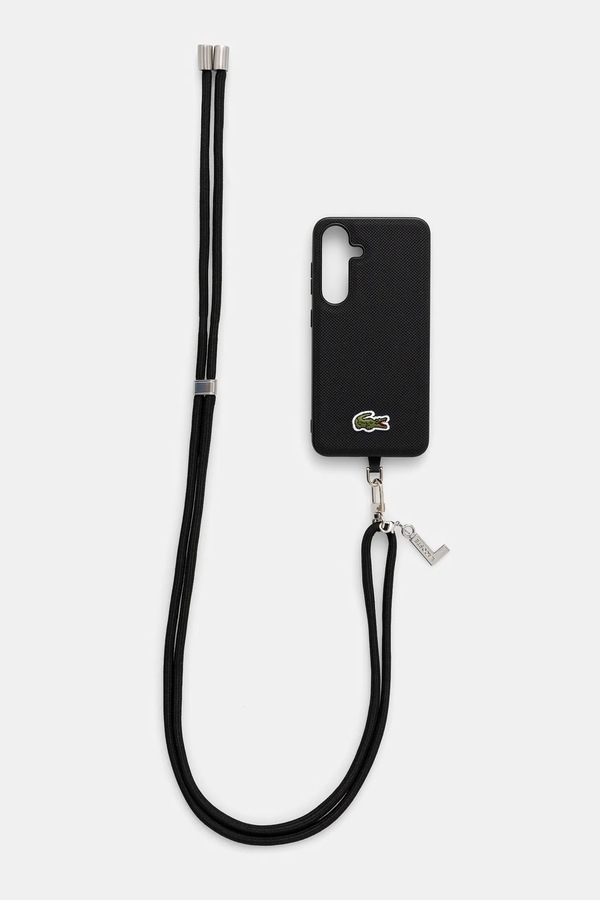 Чохол на телефон Lacoste Samsung Galaxy S25 колір чорний фото 2
