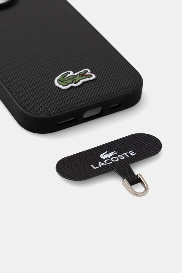 Чохол на телефон Lacoste iPhone 16 Pro колір чорний фото 2
