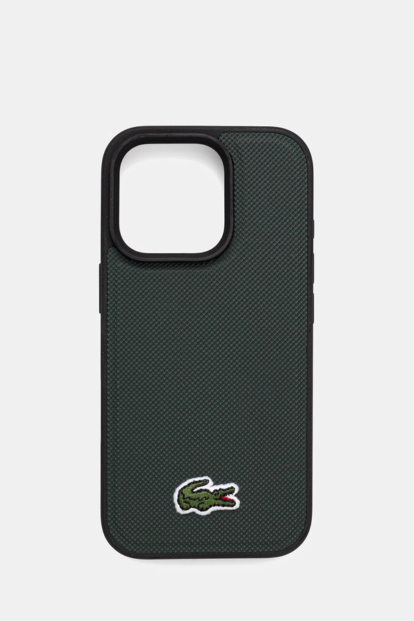 Чохол на телефон Lacoste iPhone 16 Pro колір зелений фото 2