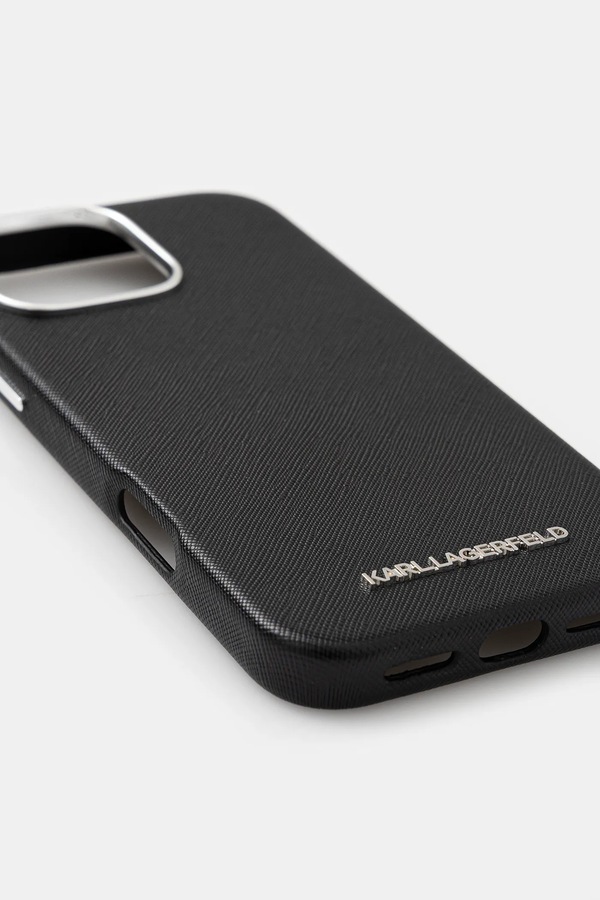 Чохол на телефон Karl Lagerfeld iPhone 16 Pro Max колір чорний