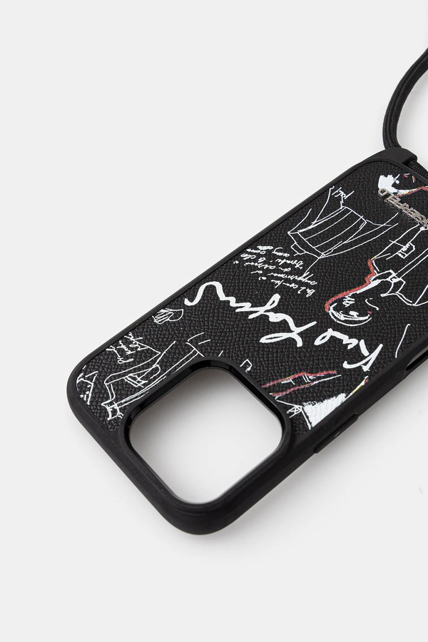 Чохол на телефон Karl Lagerfeld iPhone 16 Pro колір чорний