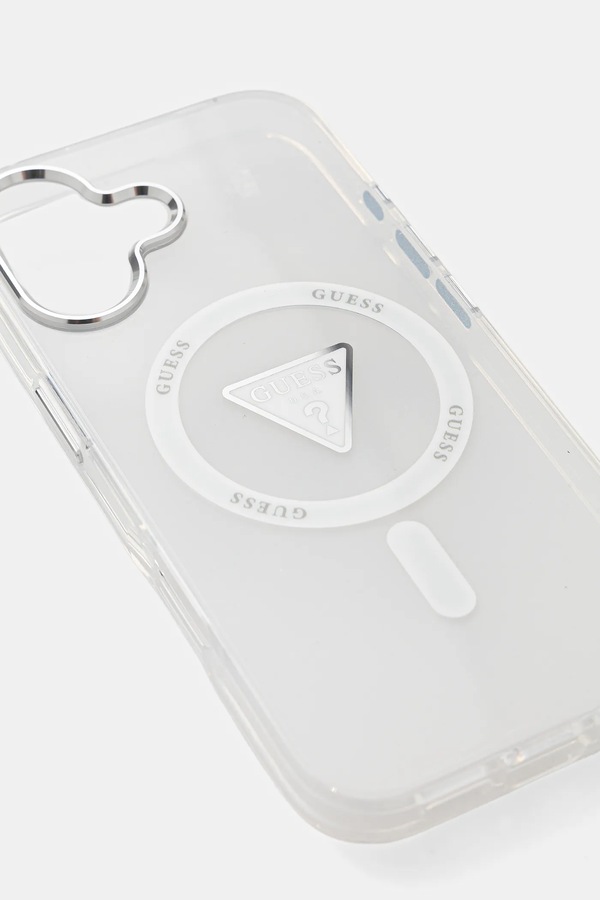 Чехол на телефон Guess iPhone 17 цвет прозрачный