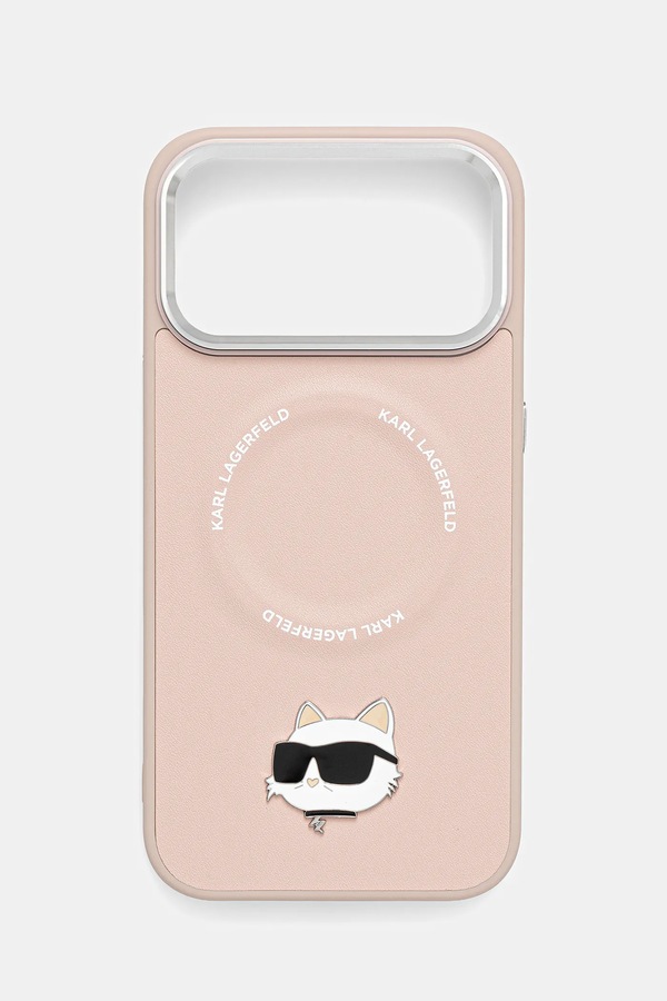 Чохол на телефон Karl Lagerfeld iPhone 17 Pro Max колір рожевий фото 2