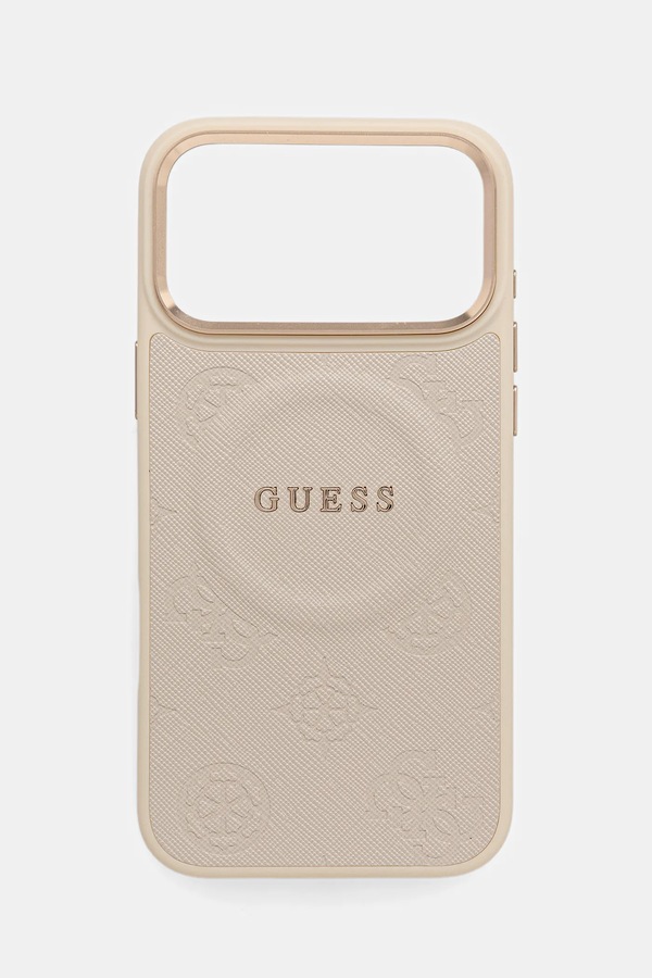 Чохол на телефон Guess iPhone 17 Pro Max колір бежевий