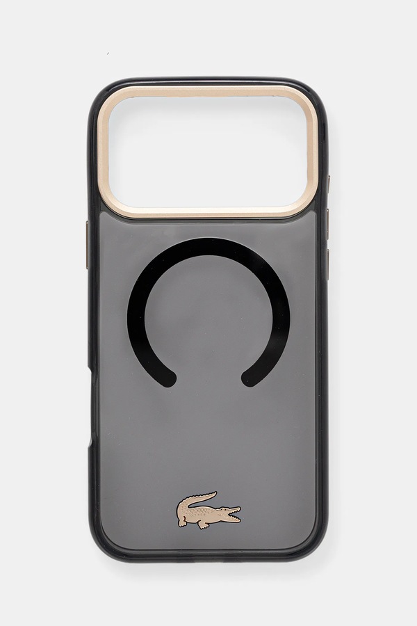 Чохол на телефон Lacoste iPhone 17 Pro Max колір чорний фото 2
