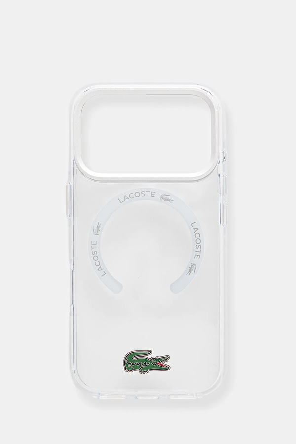 Чохол на телефон Lacoste iPhone 17 Pro колір прозорий фото 2