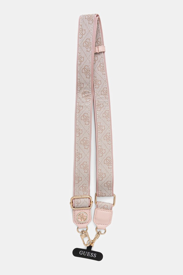 Ремінець для телефону Guess колір рожевий