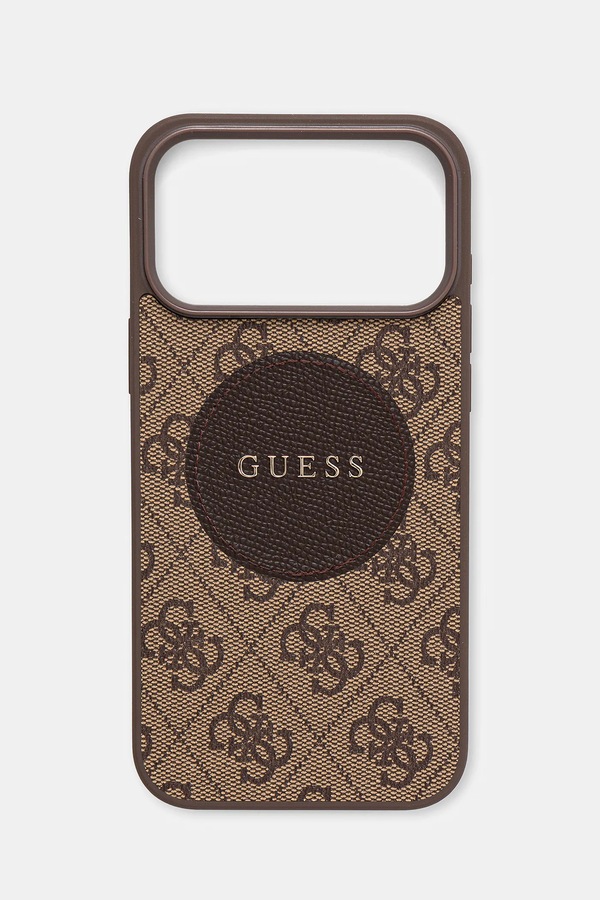 Чохол на телефон Guess iPhone 17 Pro Max колір коричневий фото 2