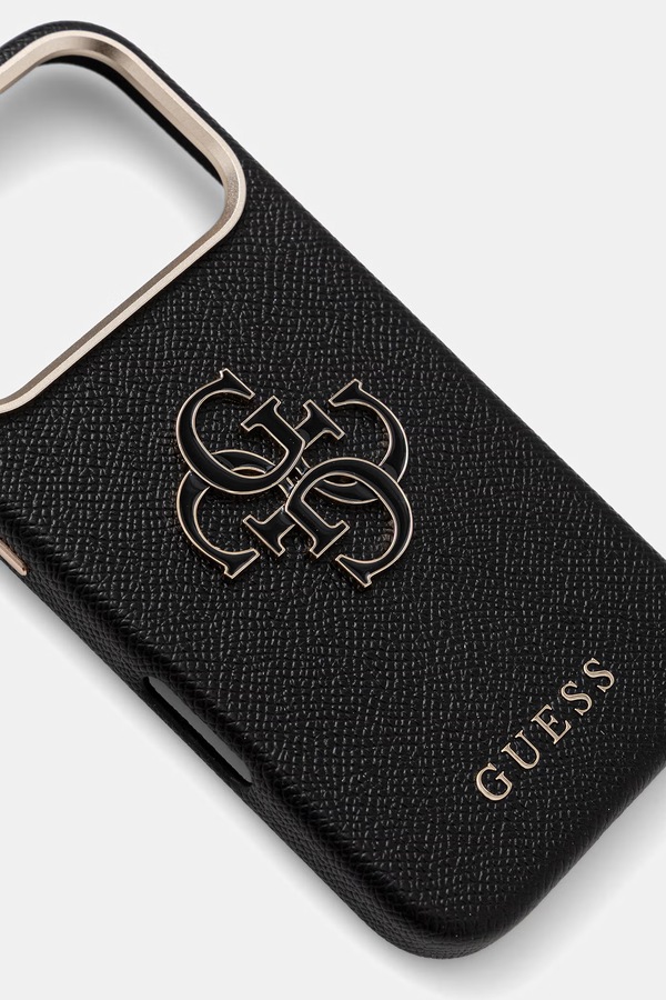 Чохол на телефон Guess iPhone 17 Pro колір чорний