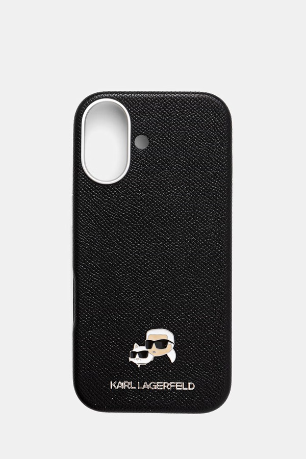 Чохол на телефон Karl Lagerfeld iPhone 17 колір чорний фото 2