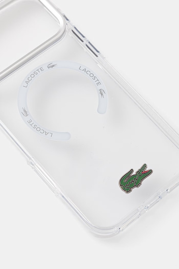 Чохол для телефону Lacoste iPhone 17 Pro Max колір прозорий фото 2