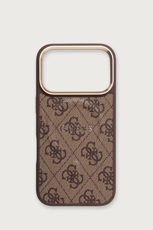 Чохол на телефон Guess iPhone 17/18 Pro колір коричневий
