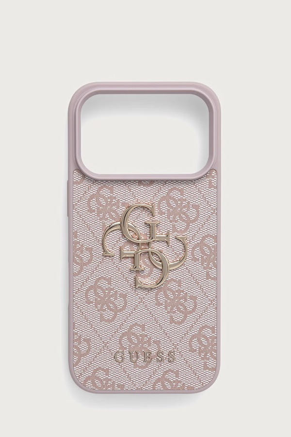 Чохол на телефон Guess iPhone 17/18 Pro колір рожевий