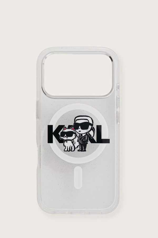 Чохол на телефон Karl Lagerfeld iPhone 17 Pro колір прозорий фото 2