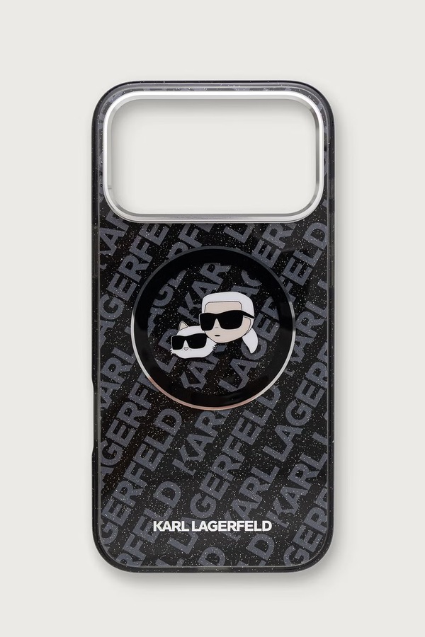 Чохол на телефон Karl Lagerfeld iPhone 17 Pro Max колір чорний фото 2