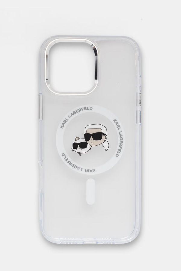 Чохол на телефон Karl Lagerfeld iPhone 16 Pro Max колір білий фото 2