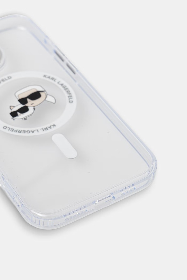 Чохол на телефон Karl Lagerfeld iPhone 16 Pro Max колір білий