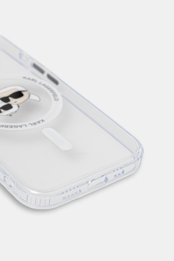 Чохол на телефон Karl Lagerfeld iPhone 16 колір прозорий
