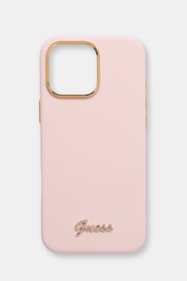 Чехол на телефон Guess iPhone 16 Pro Max цвет розовый фото 2