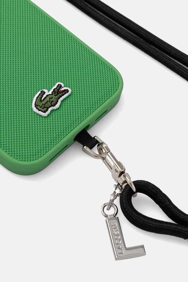 Чохол на телефон Lacoste iPhone 16 Plus колір зелений