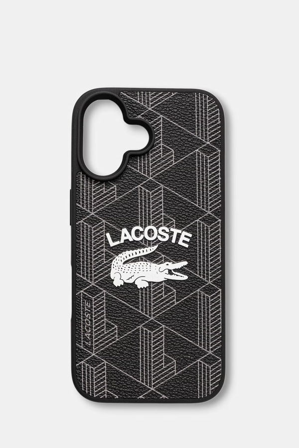 Чохол на телефон Lacoste iPhone 16 колір чорний фото 2