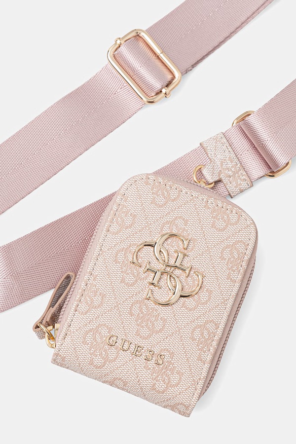 Ремінець для телефону Guess колір рожевий фото 2