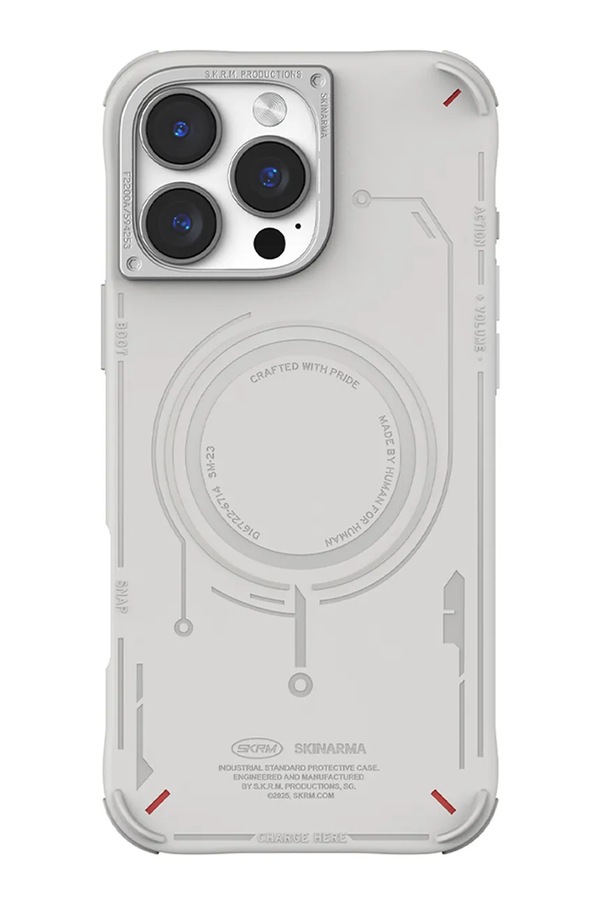 Чохол на телефон Skinarma iPhone 16 Pro колір сірий