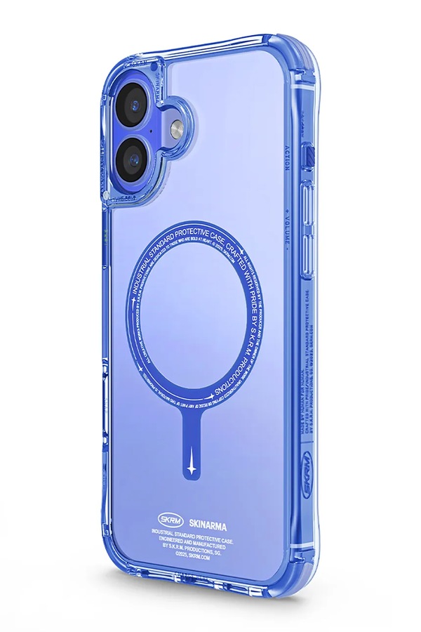 Чохол для телефону з вбудованим магнітним кільцем Skinarma iPhone 16 колір фіолетовий фото 4