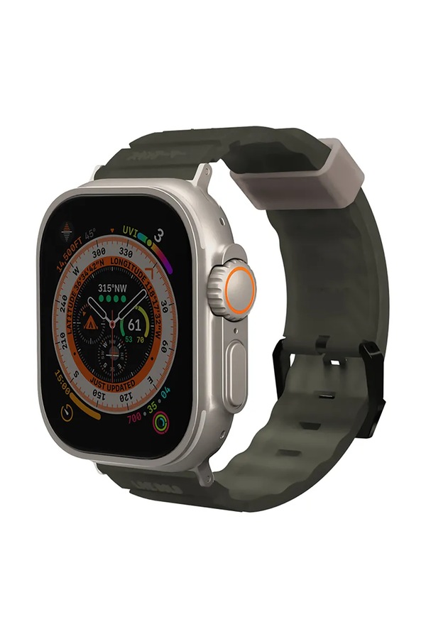 Ремінець для apple watch Skinarma Shokku 49/46/45/44 mm колір зелений фото 2