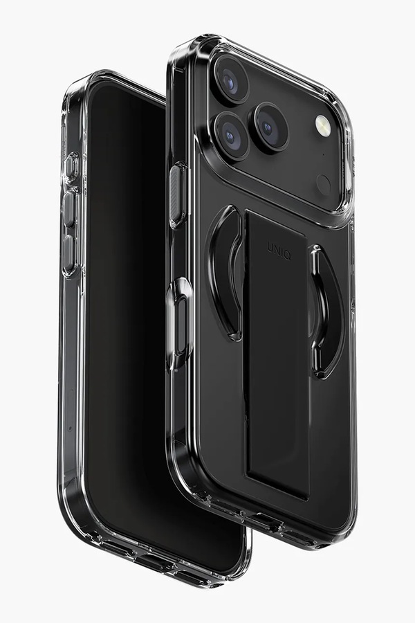 Чохол для телефону з вбудованим магнітним кільцем UNIQ iPhone 17 Pro колір прозорий фото 4