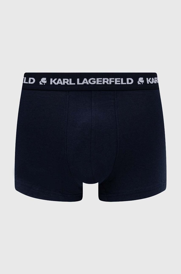 Боксери Karl Lagerfeld 3-pack колір синій фото 2