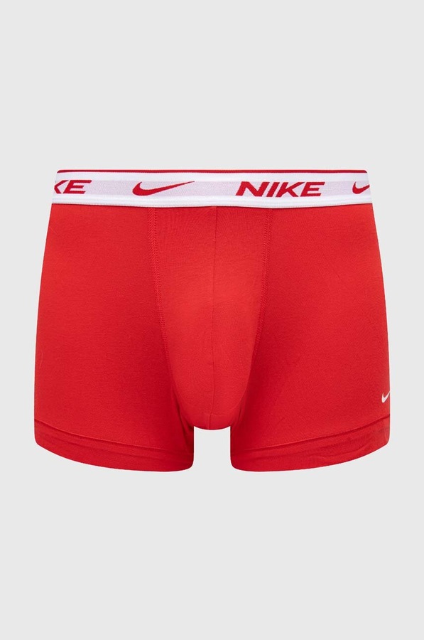 Боксери Nike 3-pack колір червоний фото 2