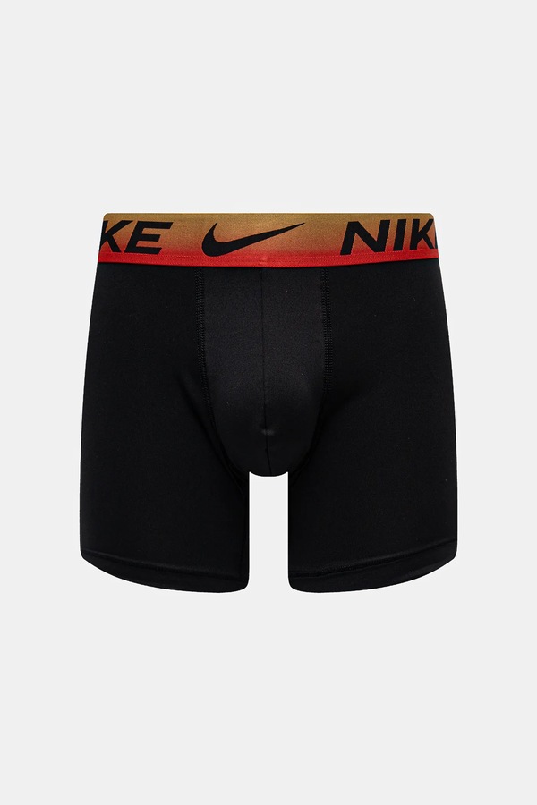 Облягаючі боксери чоловічі 3 шт. Nike колір чорний фото 2