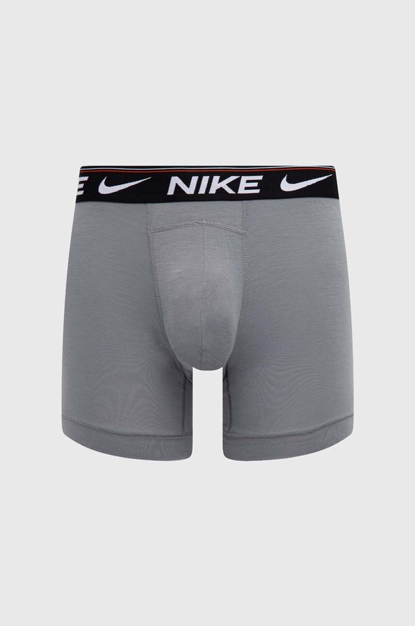 Боксери Nike 3-pack колір сірий фото 3