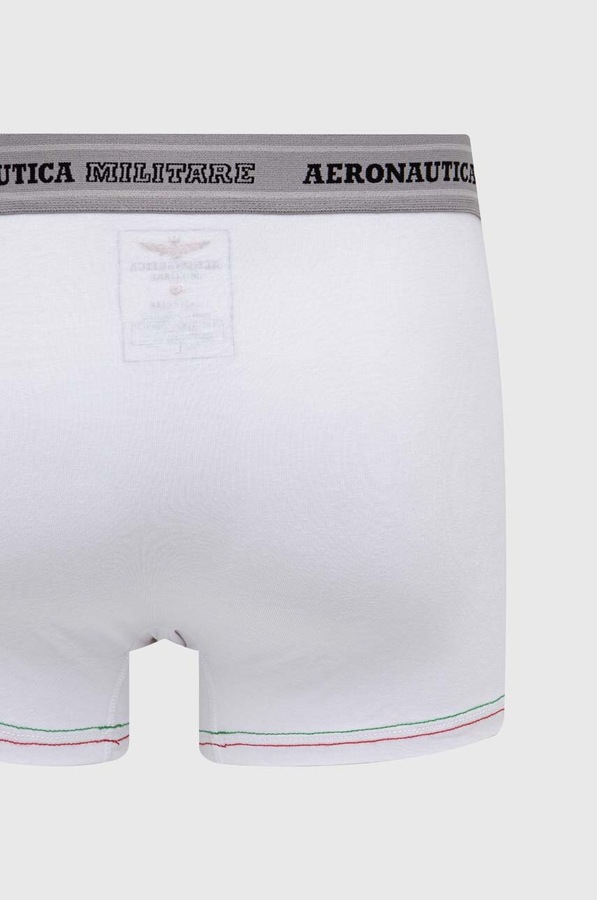 Боксери Aeronautica Militare 2-pack колір білий фото 3