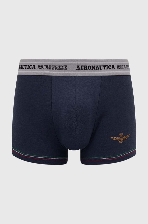 Боксери Aeronautica Militare 2-pack колір синій фото 2