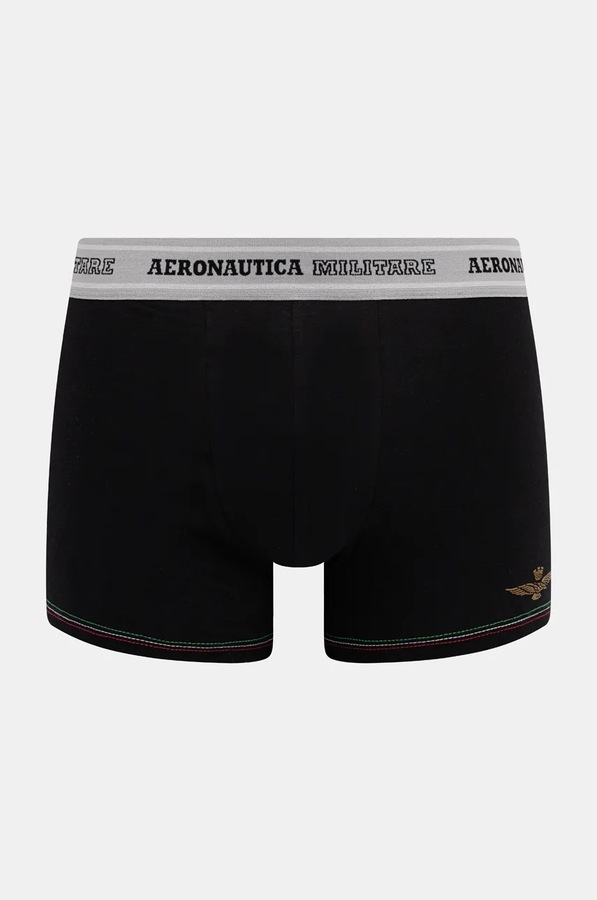Боксери Aeronautica Militare 2-pack колір чорний