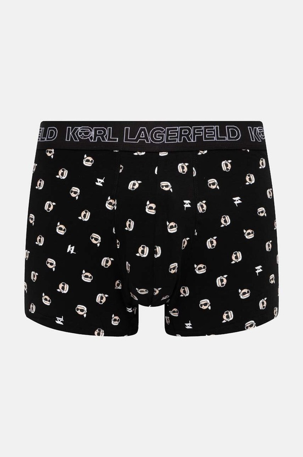 Боксери Karl Lagerfeld 3-pack колір чорний фото 2