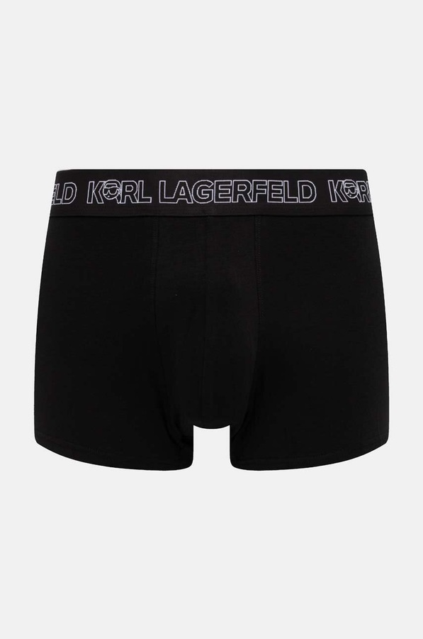 Боксери Karl Lagerfeld 3-pack колір чорний фото 3