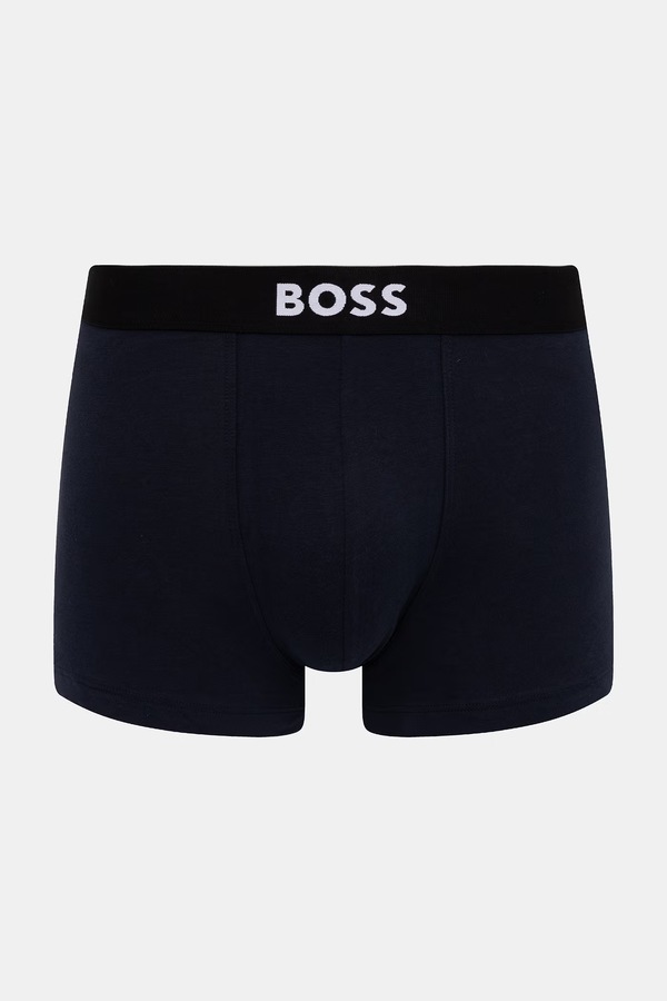Боксеры мужские хлопковые с эластаном Trunk 3P BOSS ONE 3 шт. цвет голубой