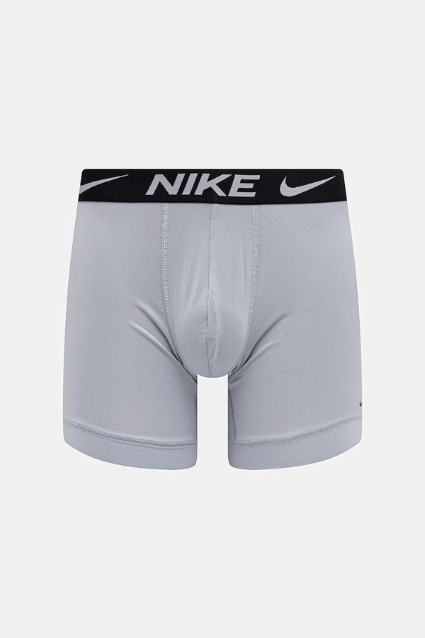 Облягаючі боксери чоловічі 3 шт. Nike колір чорний фото 4