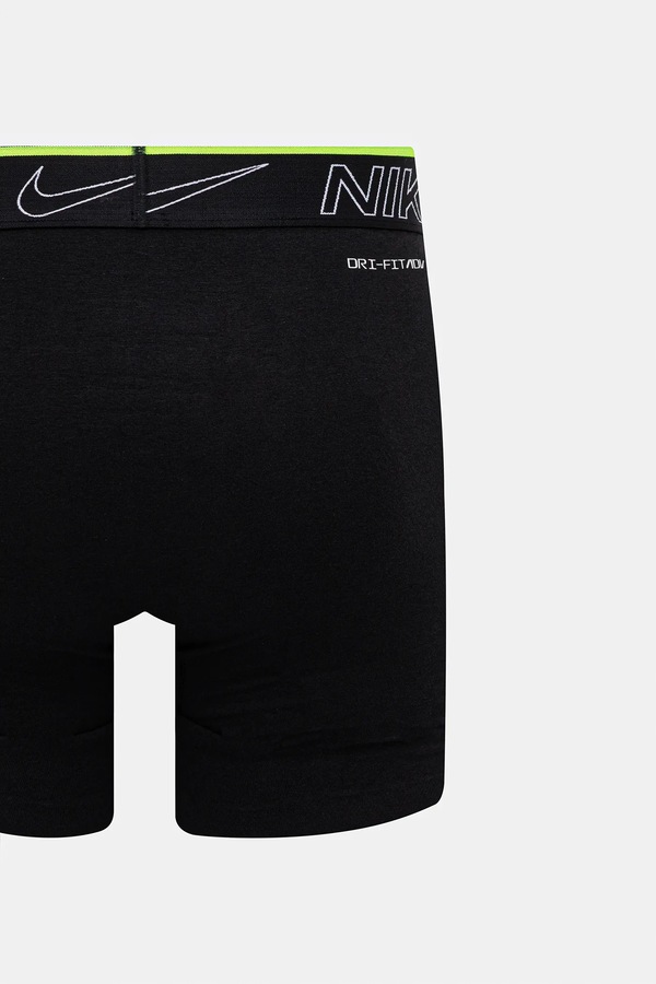 Облягаючі боксери чоловічі 2 шт. Nike колір чорний фото 2