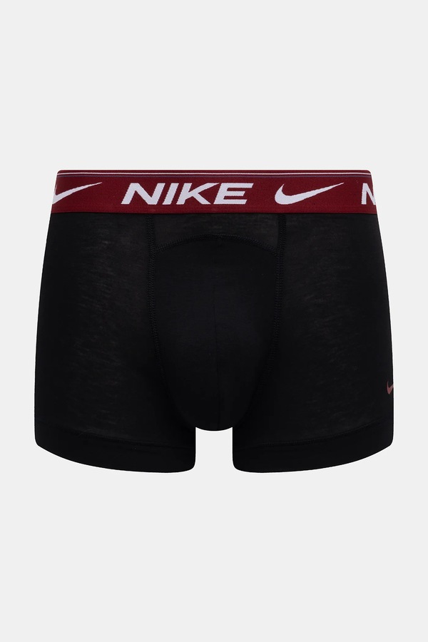 Облягаючі боксери чоловічі 3-пак Nike колір чорний фото 2